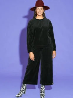 Paidat|Oloasut>Aarre Abbie Sweater - Corduroy Black