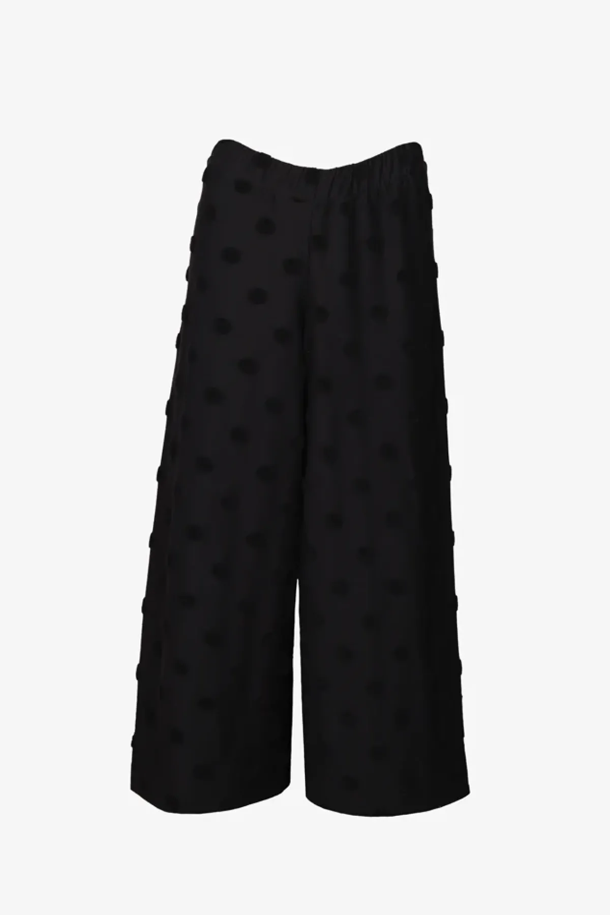 Housut|Oloasut>Aarre Alex Culottes - Black Big Dot