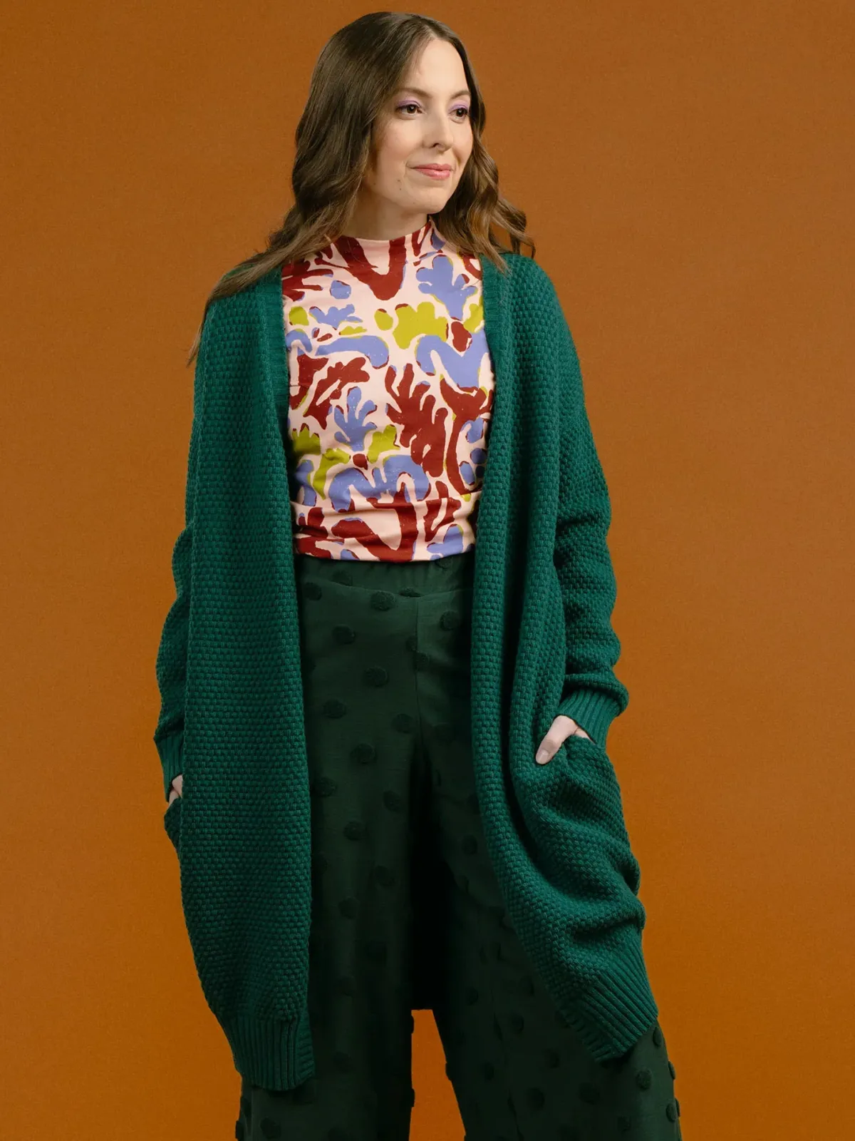 Löydöt|Paidat>Aarre Alma Wool Gardigan - Green