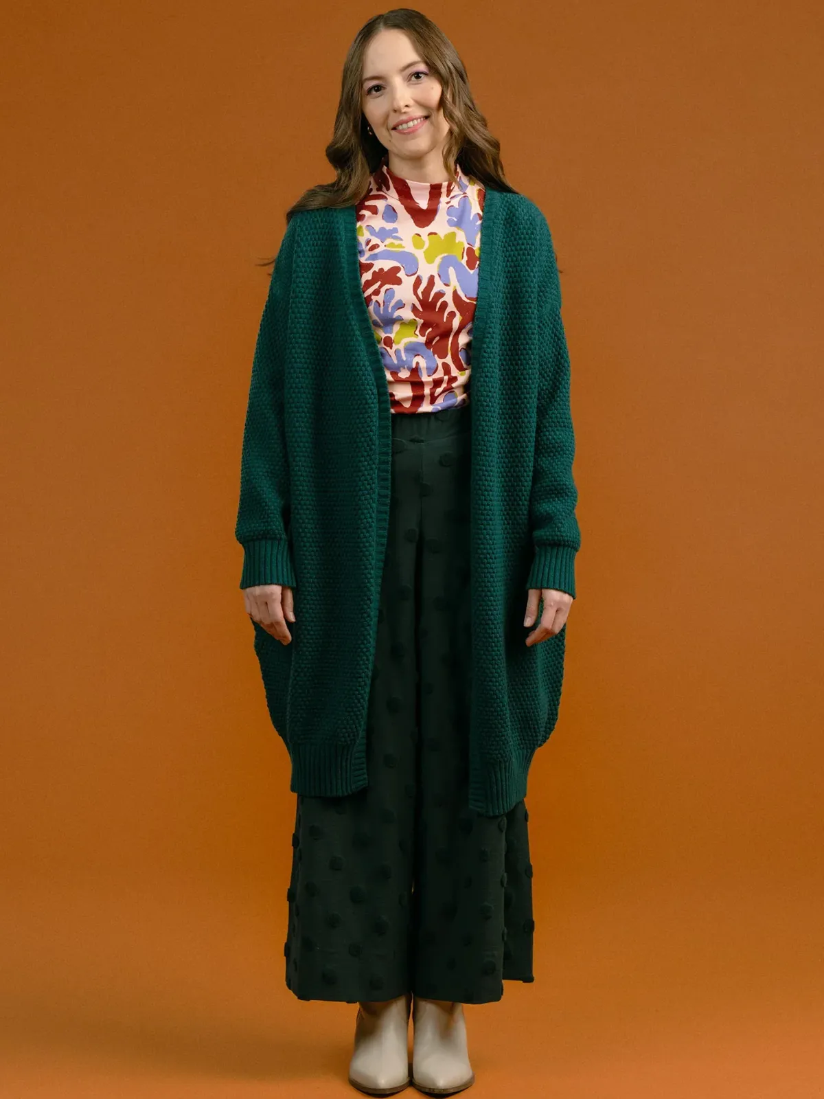 Löydöt|Paidat>Aarre Alma Wool Gardigan - Green