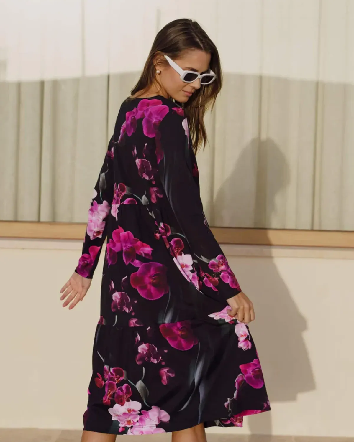 Hameet & Mekot>Nakoa Amelie Dress kerrosmekko - Orchid