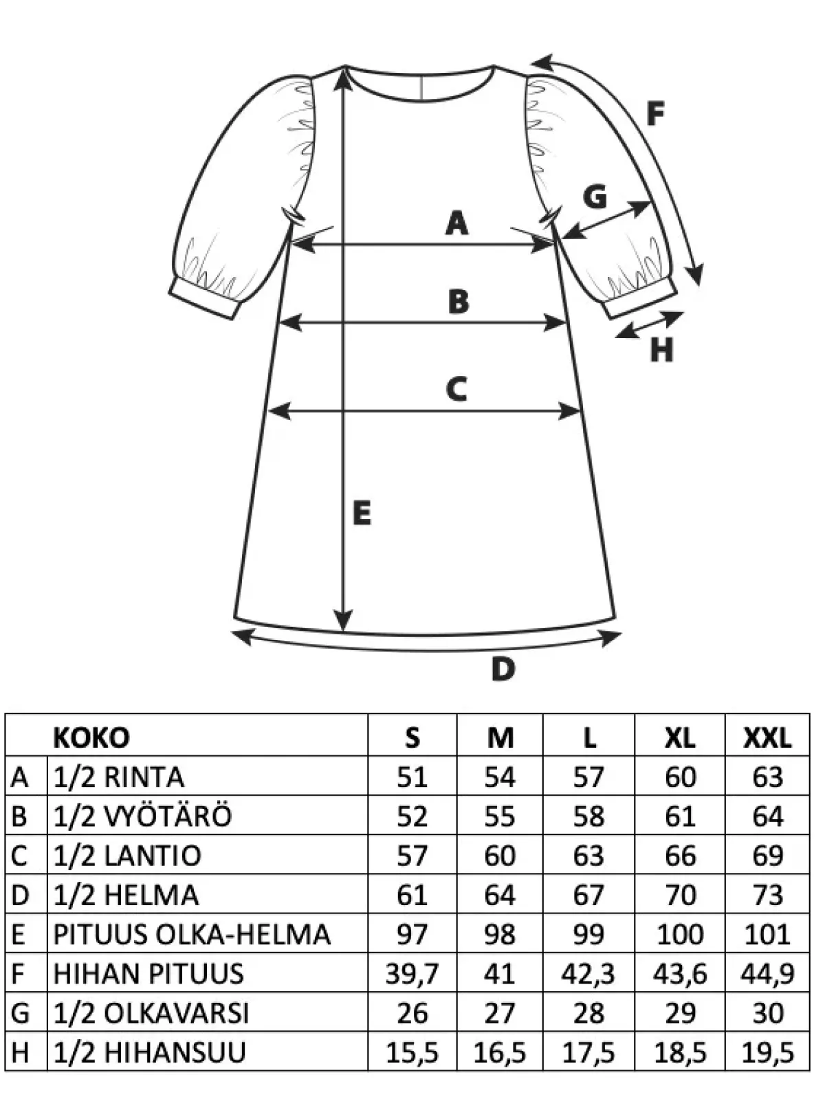 Hameet & Mekot>CUOSI ANNUKKA Pellavamekko- musta