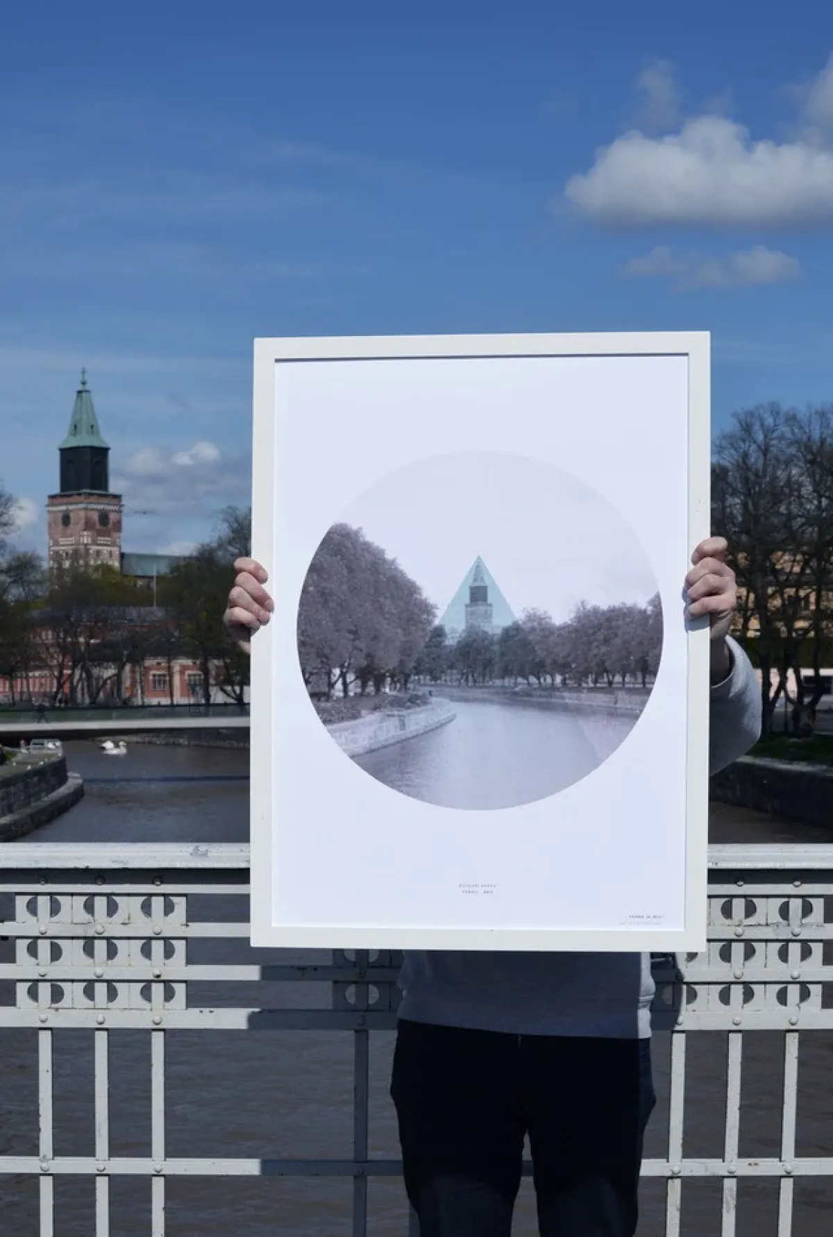 Julisteet/printit>Saana ja Olli Aurajoki ennen - juliste