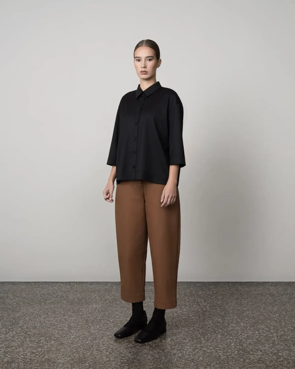 Housut>ARCHETYPE Barrel Leg Trousers