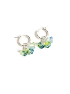 Avaimenperät|Korut>Never Too Lake Blooming Sorbet Mojito 925 Silver - korvakorut