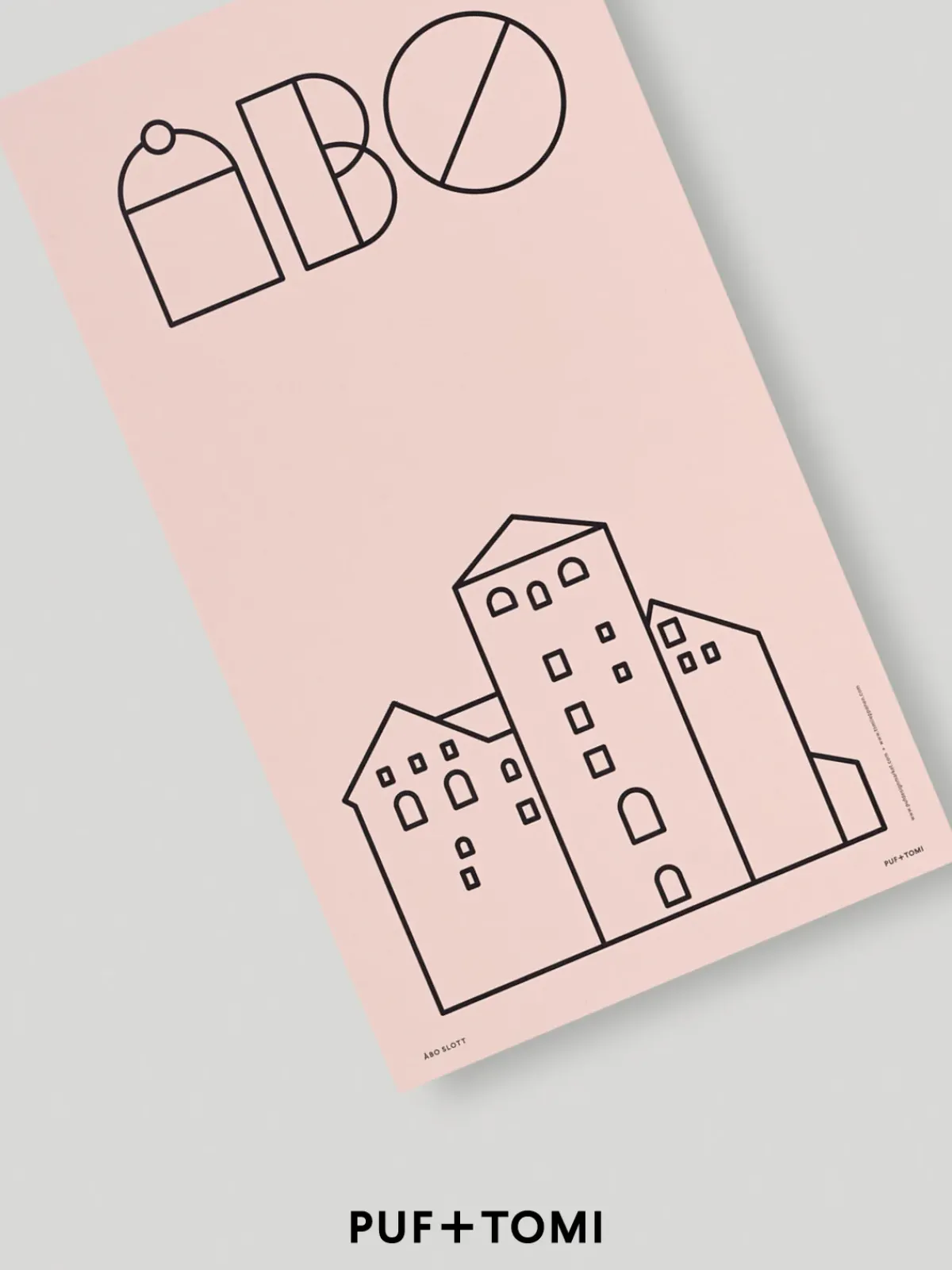 Löydöt|Julisteet/printit>PUF + TOMI ÅBO SLOTT JULISTE - NUDE