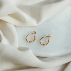 Avaimenperät|Korut>LiLa Design Bubbel Hoop Golden hour