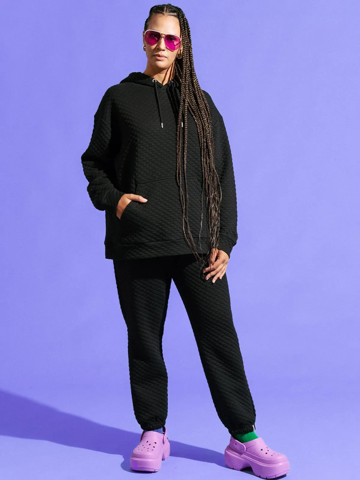 Housut|Oloasut>Aarre Bubble Loungepants - Black