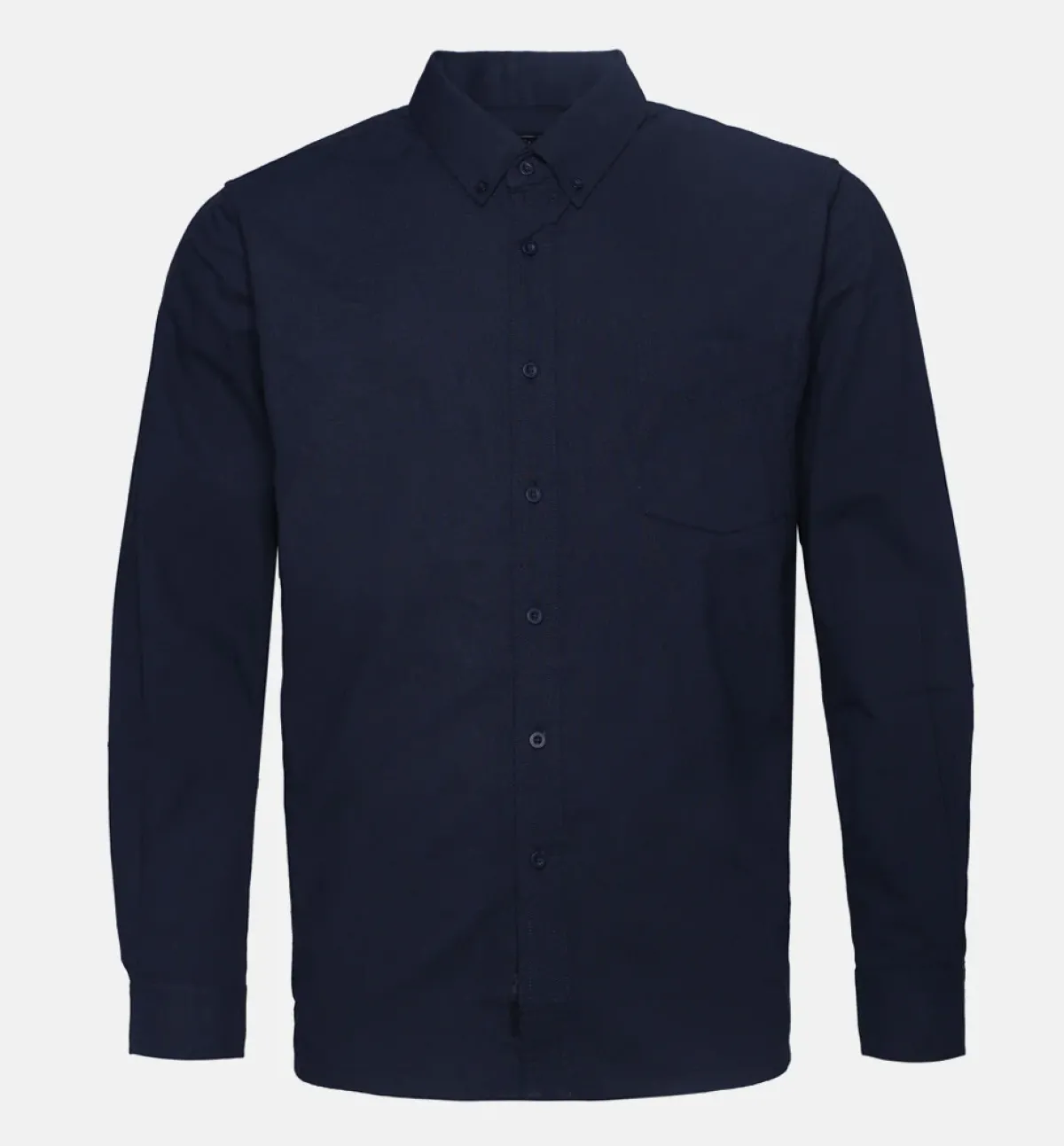 Paidat|Kauluspaidat>Pure Waste Button Down Shirt - Solid Navy
