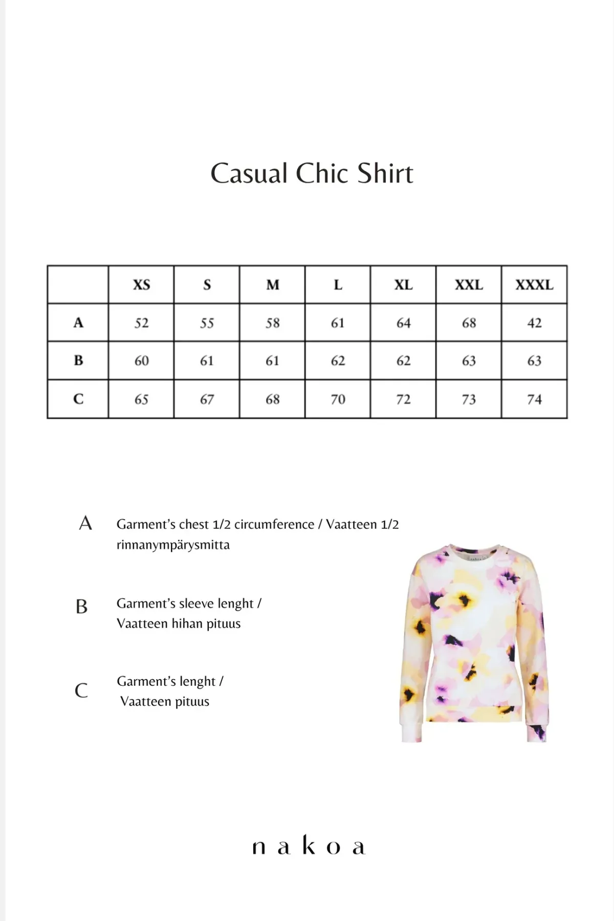 Paidat>Nakoa Casual Chic Shirt - Renee