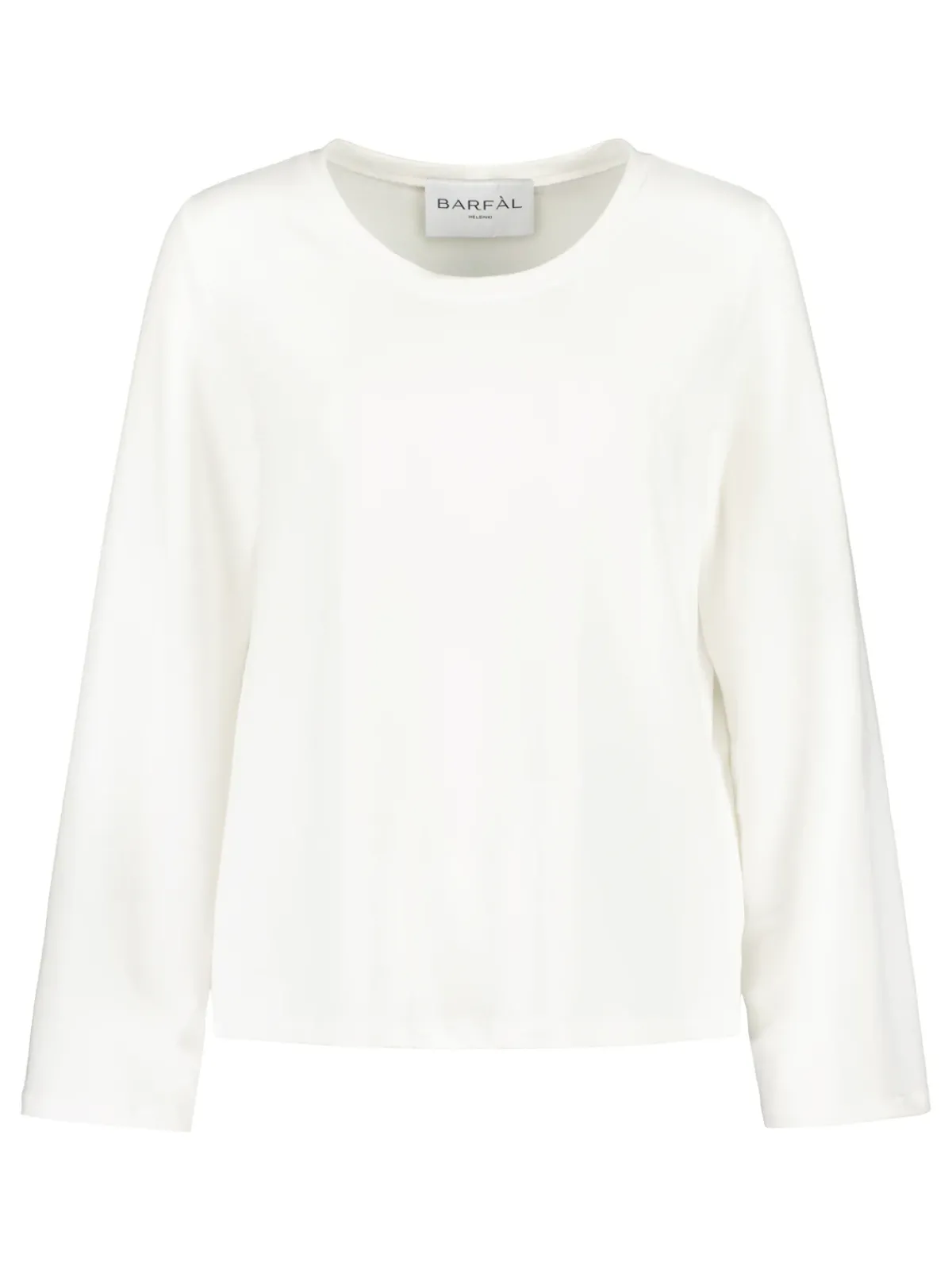 T-paidat|Paidat>Barfàl Classic Crewneck Long-Sleeve Shirt - White