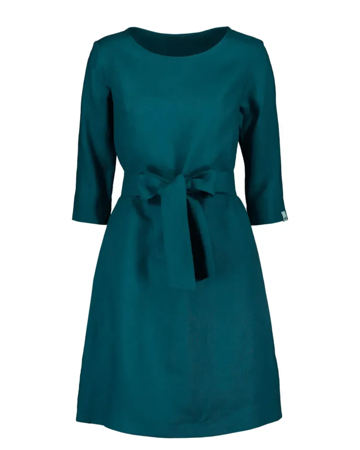 Hameet & Mekot>Nakoa Classic Linen Dress - Chrystal Teal