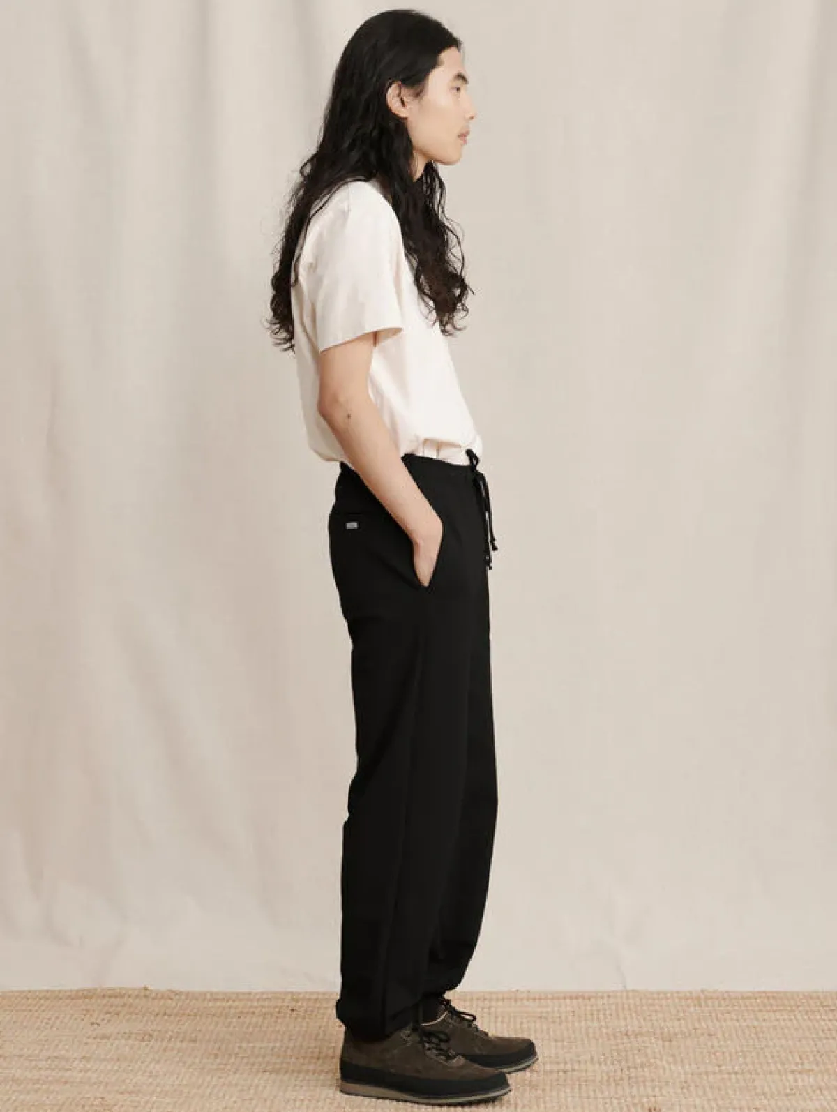 Housut & Shortsit>R-Collection Collegehousut - Musta