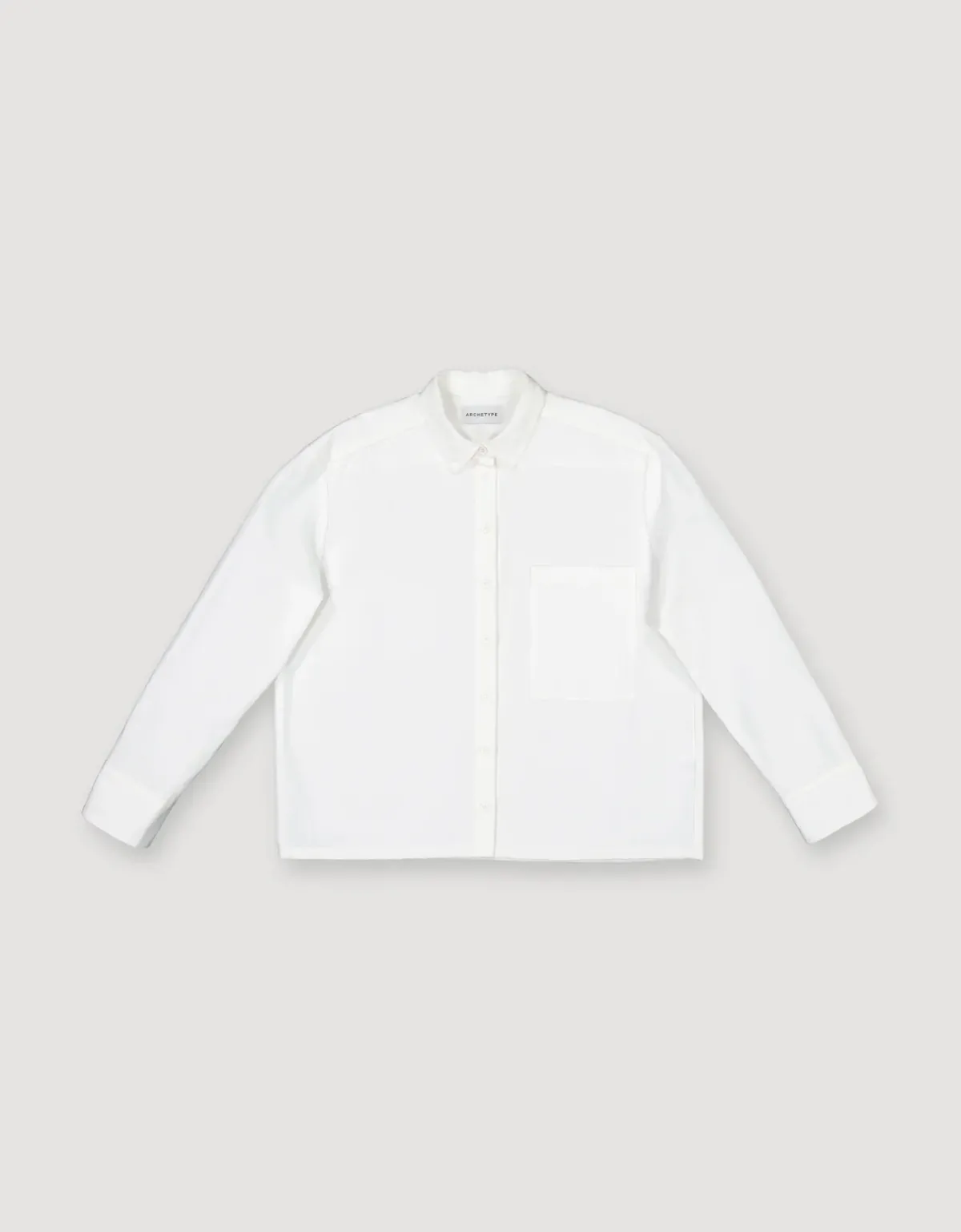 Paidat>ARCHETYPE Cropped Twill Shirt
