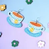 Avaimenperät|Korut>Mia Minerva Cup Of Tea - korvikset