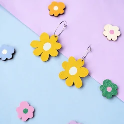 Avaimenperät|Korut>Mia Minerva Daisy Hoop - korvikset