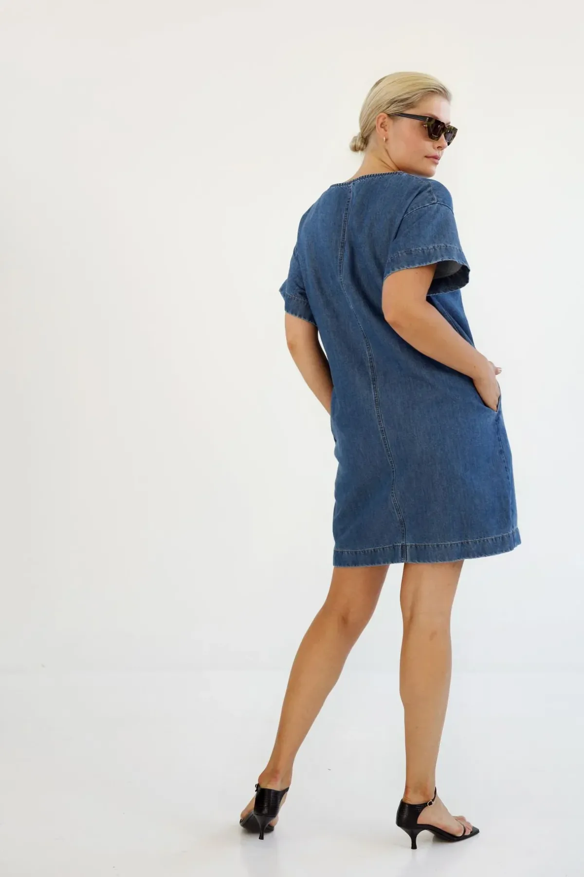 Hameet & Mekot>Gauhar Denim Dress