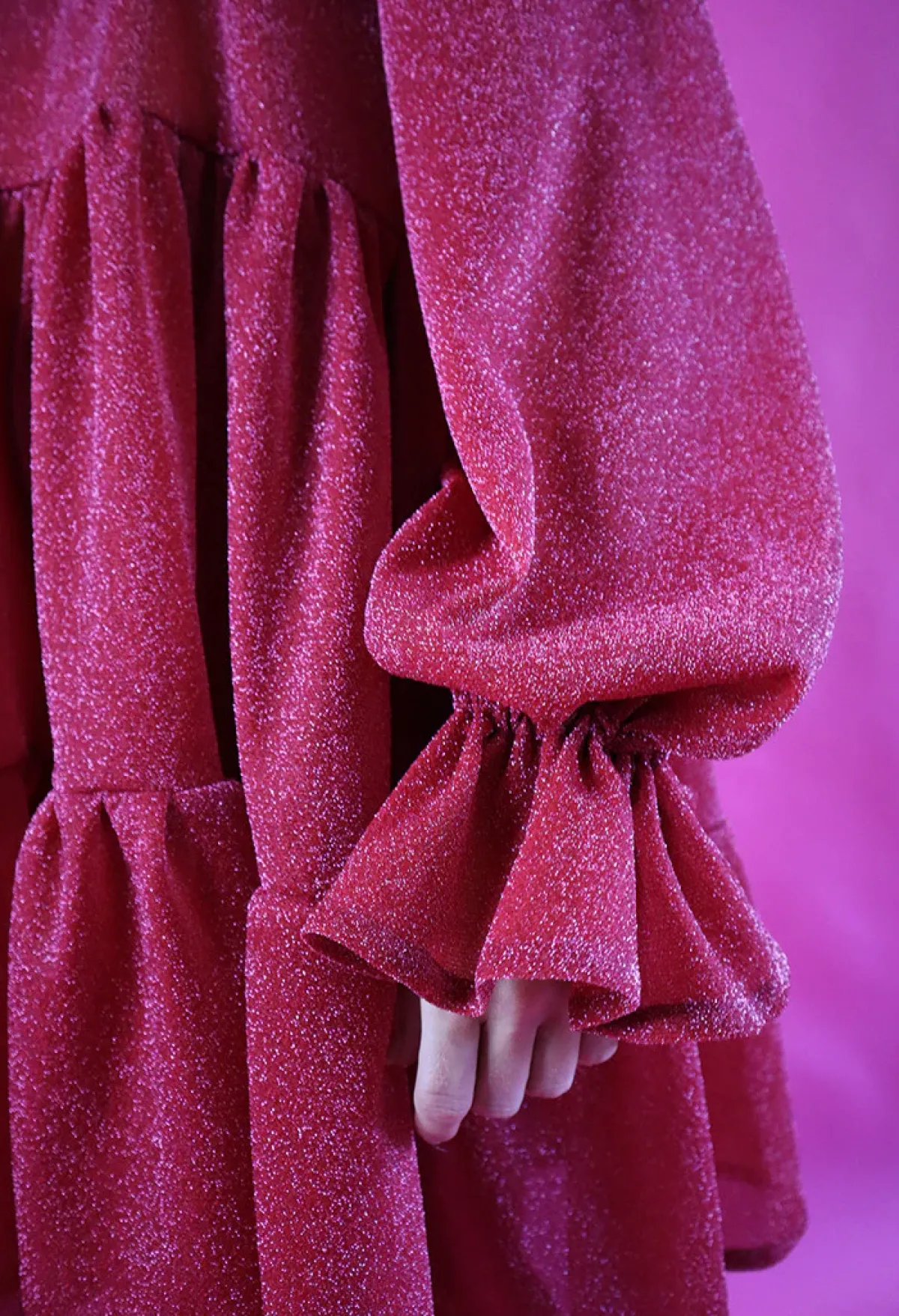 Hameet & Mekot>Miia Halmesmaa Dishy Dress - Glitter Punainen