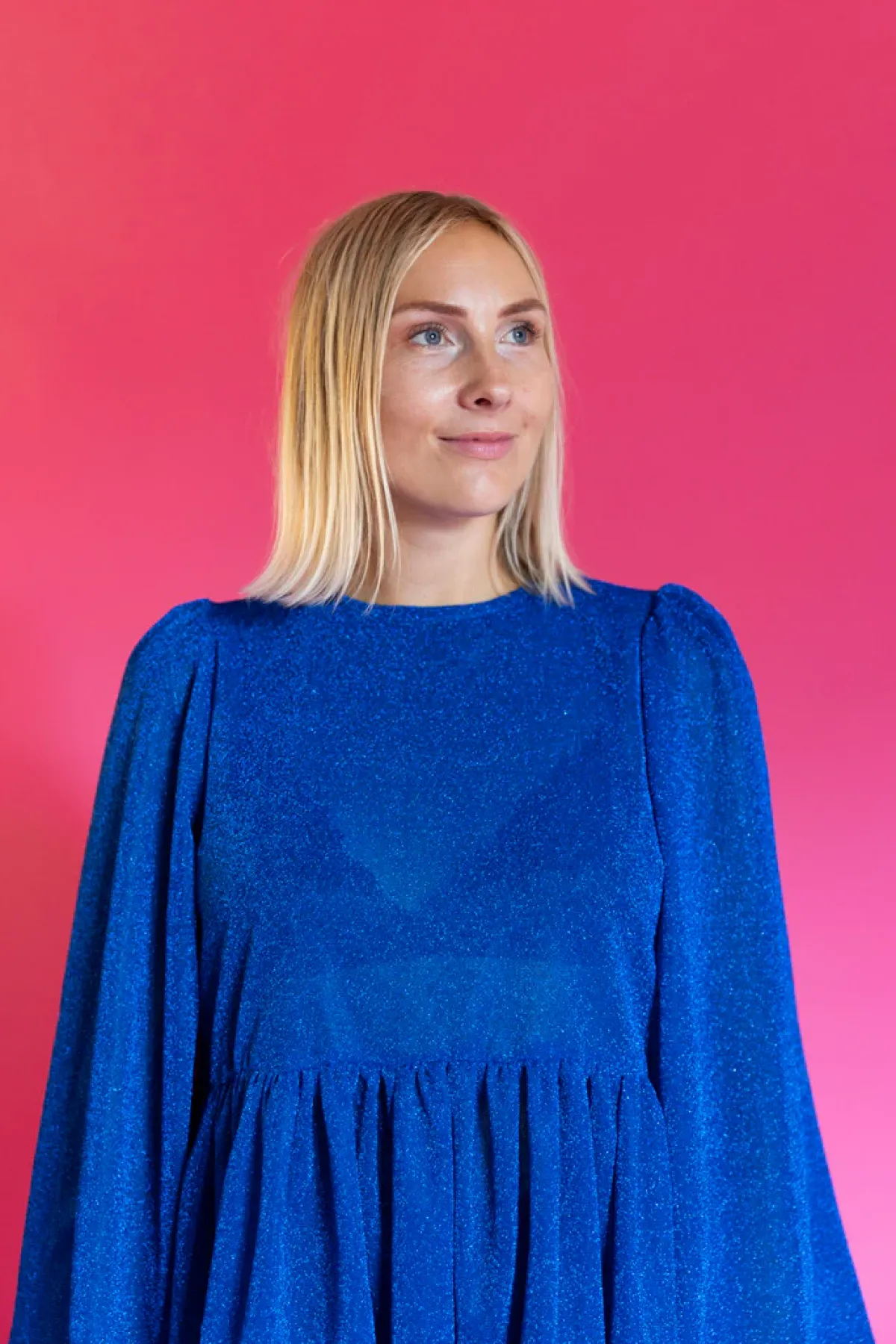 Hameet & Mekot>Miia Halmesmaa Dishy Dress - Glitter Sininen M/L