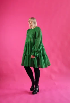 Hameet & Mekot>Miia Halmesmaa Dishy Dress - Glitter Vihreä