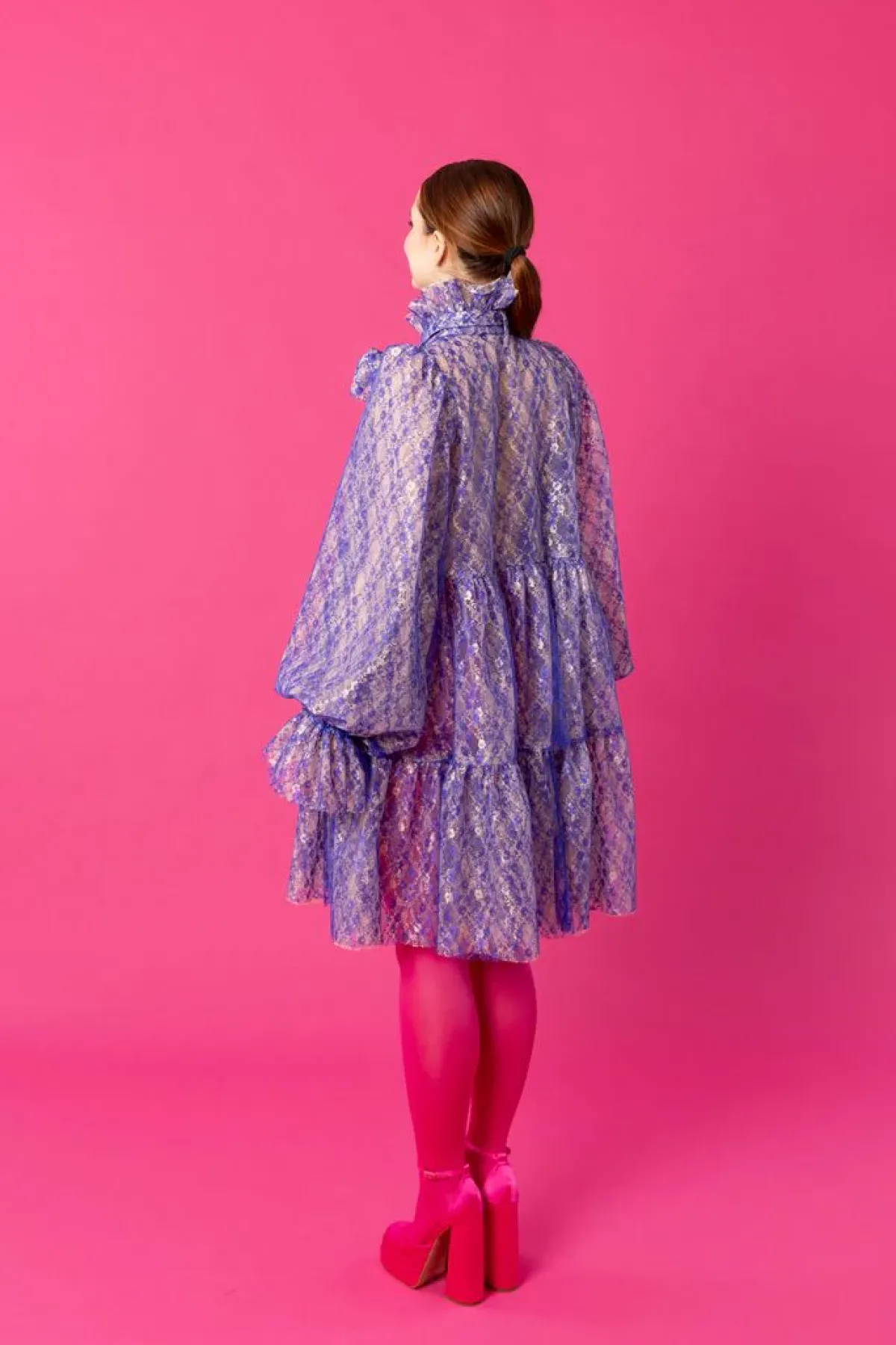Hameet & Mekot>Miia Halmesmaa Dishy Dress - Lace Blue
