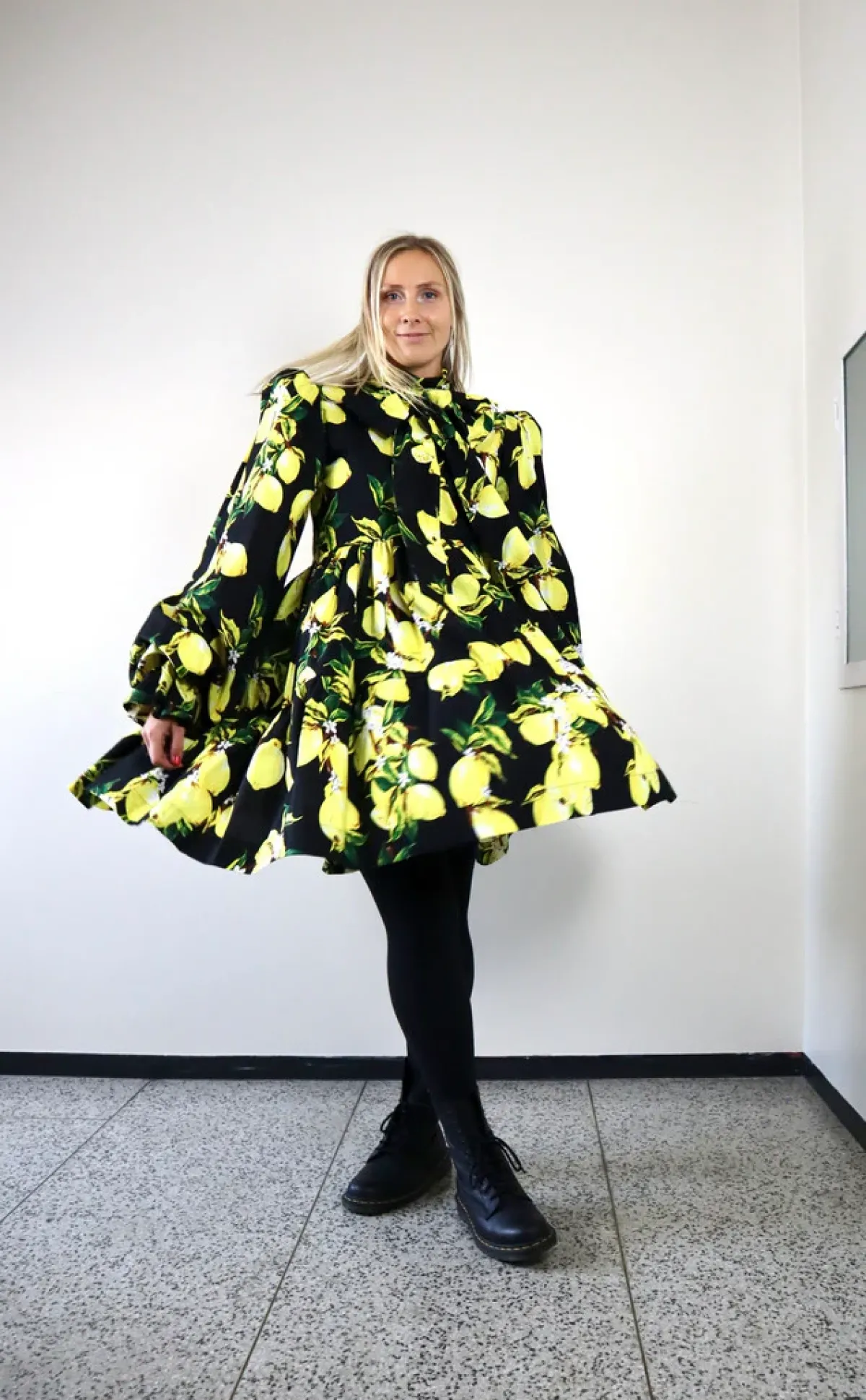 Hameet & Mekot>Miia Halmesmaa Dishy Dress - Lemon Dream