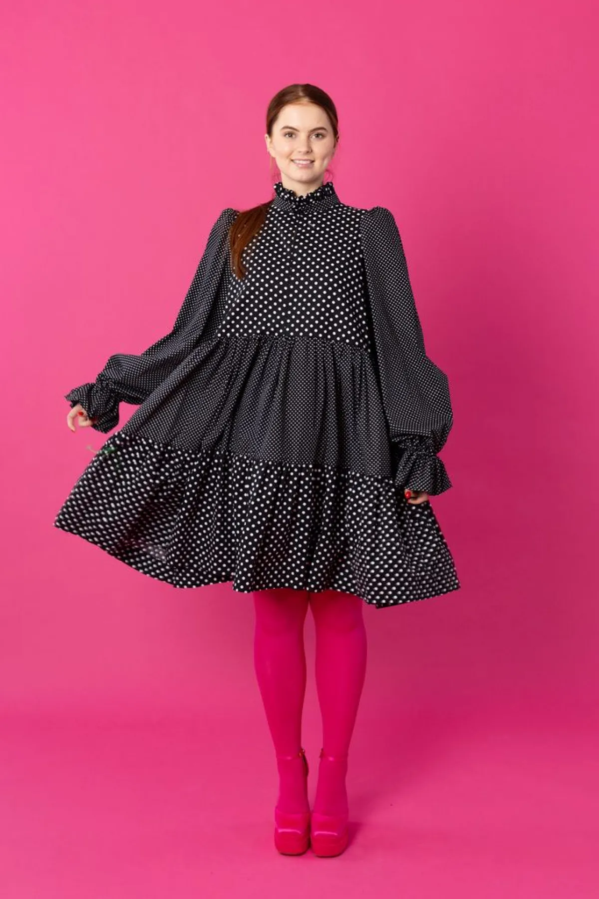 Hameet & Mekot>Miia Halmesmaa Dishy Dress - Polka Dots