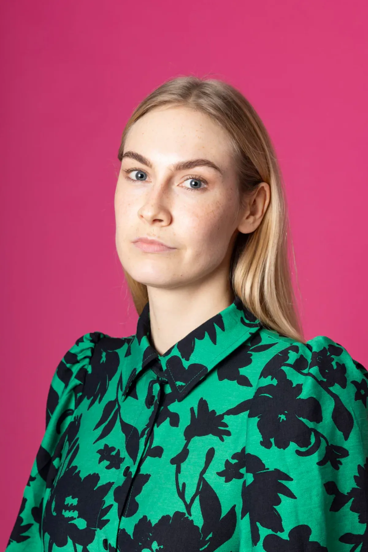 Hameet & Mekot>Miia Halmesmaa Dishy Dress - Vihreä Kukka