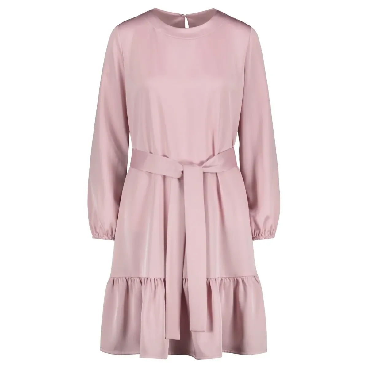 Hameet & Mekot>Gauhar Frill Dress Rose