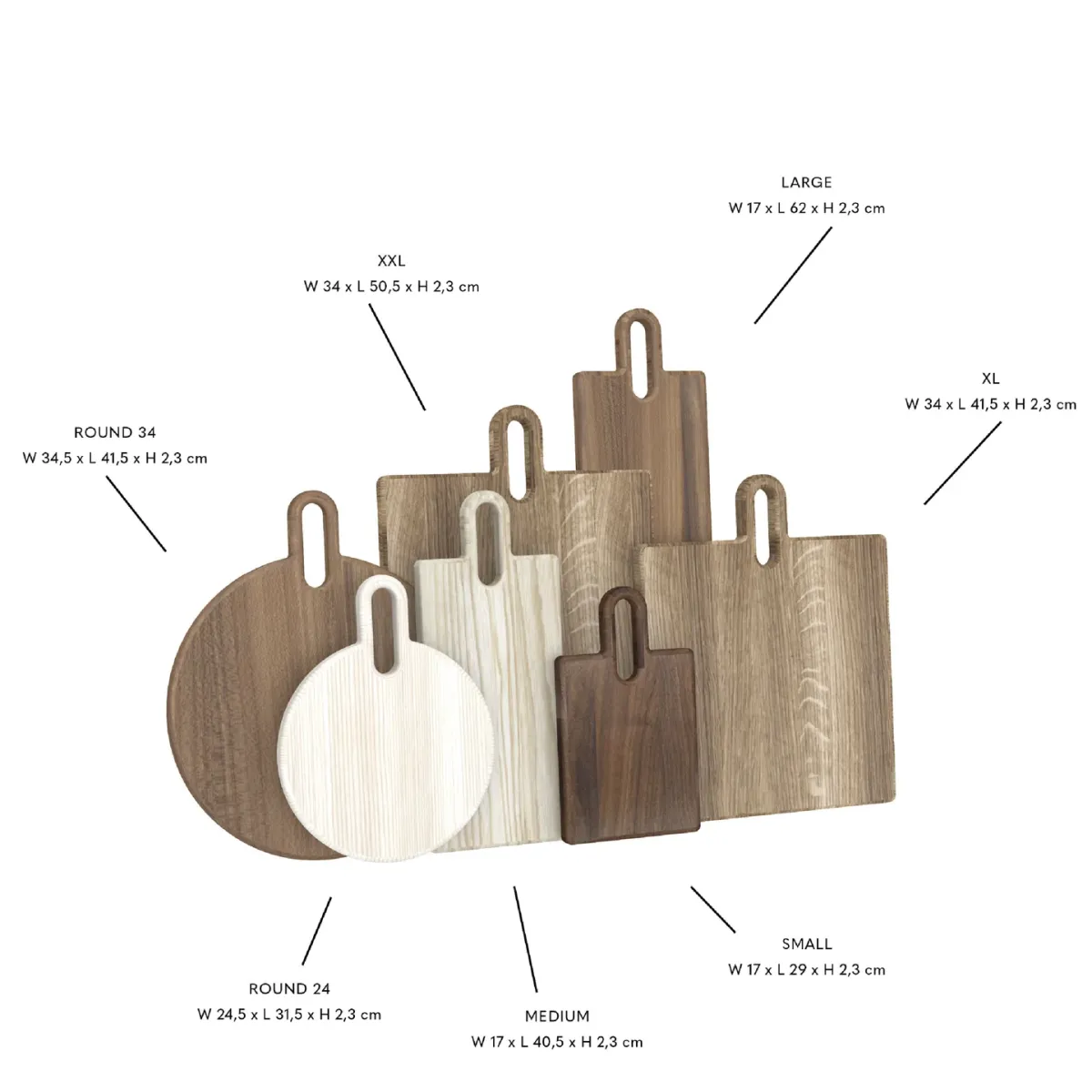 Keittiö>Hanna Saari Halikko Cutting Board - Saarni