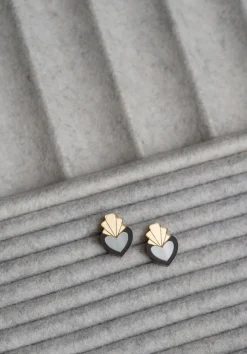 Avaimenperät|Korut>Butoni Design Hearts - nappikorvakorut