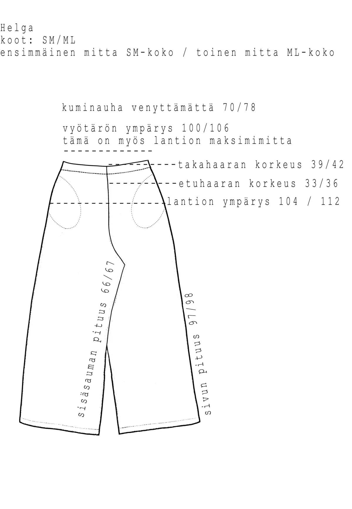 Housut>Sanna Hopiavuori Helga - Denim