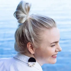Avaimenperät|Korut>Maanantaimalli HUVITELLA - Musta