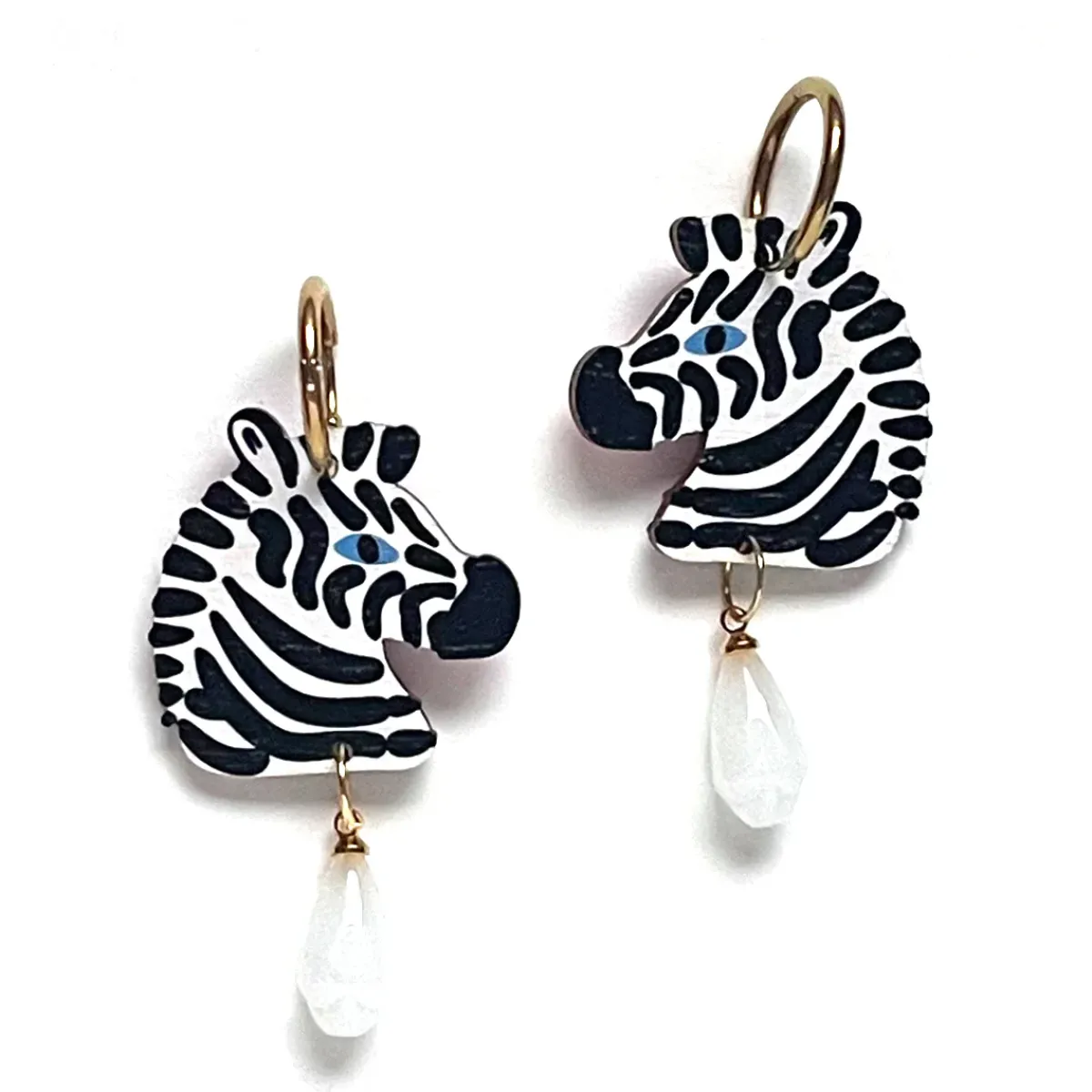 Korut|Avaimenperät>Crazy Granny Design 2-in-1 Zebra