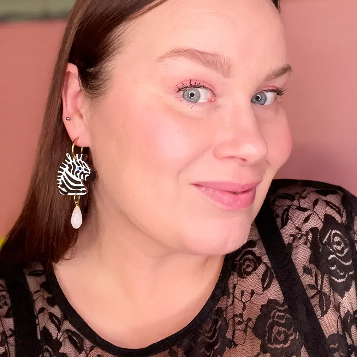 Korut|Avaimenperät>Crazy Granny Design 2-in-1 Zebra