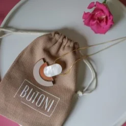 Avaimenperät|Korut>Butoni Design Kaari - kaulakoru mokka