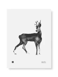 Julisteet/printit>Teemu Järvi Illustrations Kauris - juliste