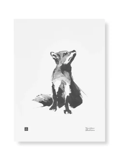 Julisteet/printit>Teemu Järvi Illustrations Kettu - juliste