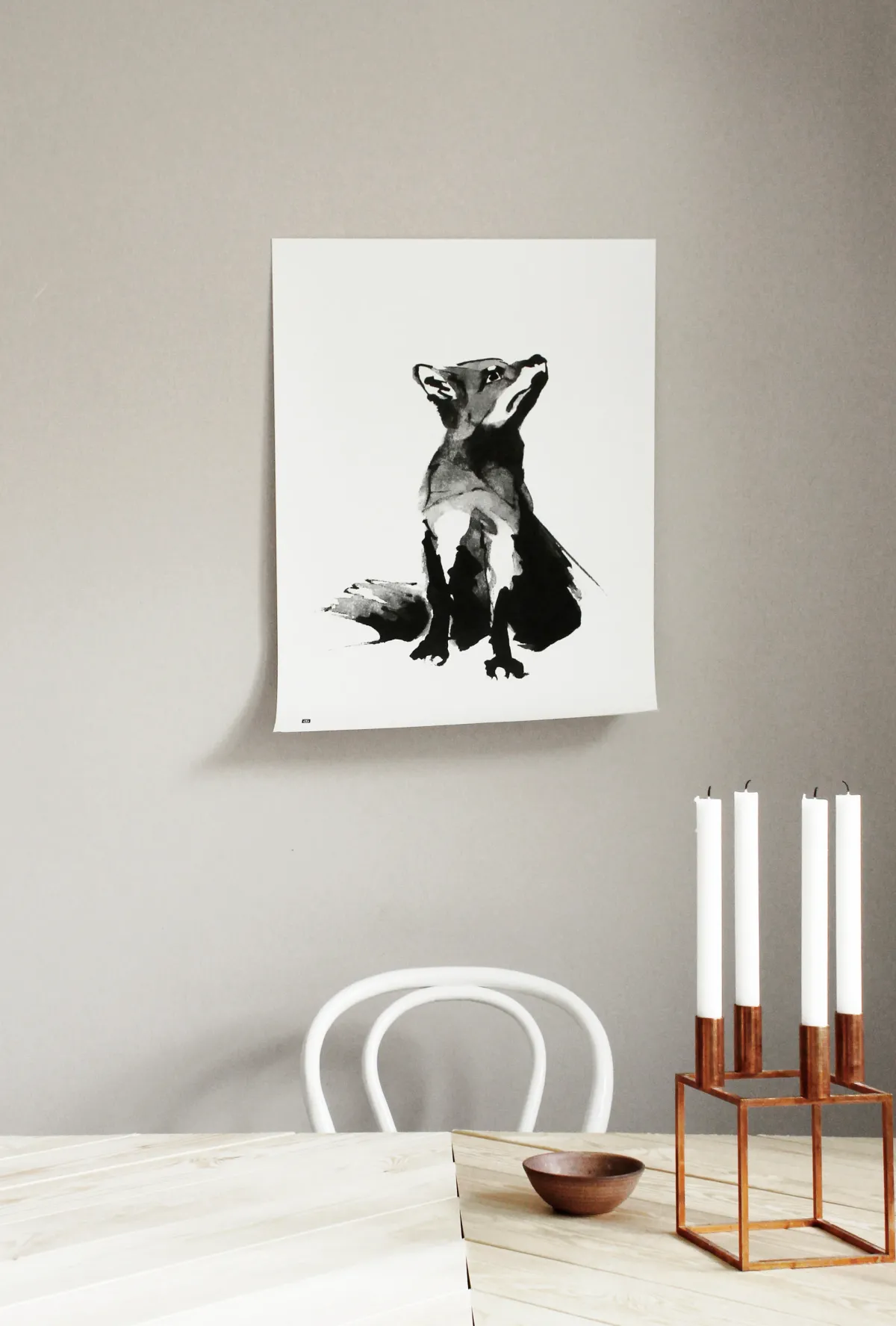 Julisteet/printit>Teemu Järvi Illustrations Kettu - juliste