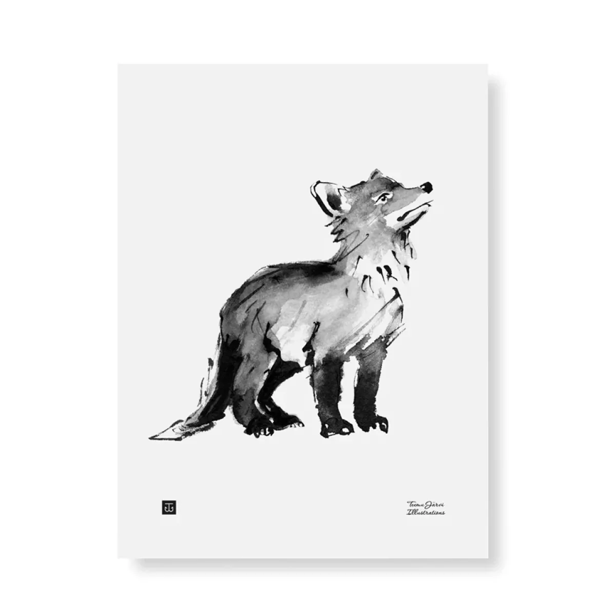 Julisteet/printit>Teemu Järvi Illustrations Ketunpoika - juliste 30x40cm
