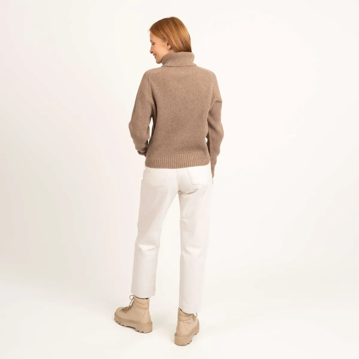 Neuleet>North Outdoor Kieppi merinovillapaita - Latte