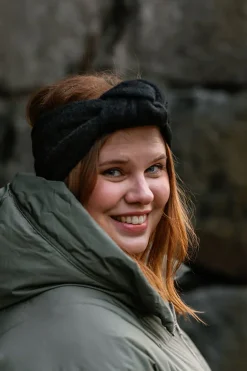 Löydöt|Avaimenperät>Woolberg Knot Headband - Black
