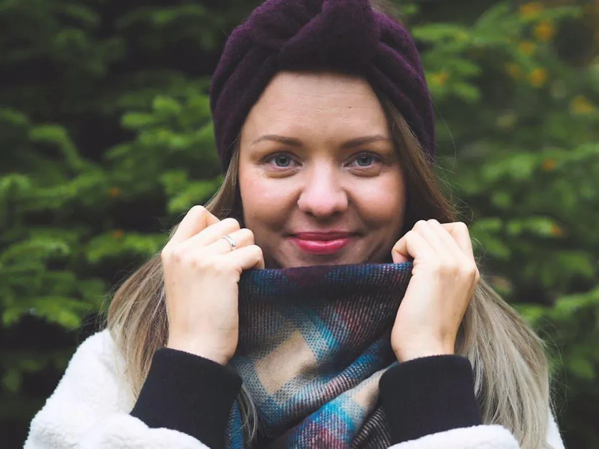 Löydöt|Kengät>Woolberg Knot Headband - Dark Plum