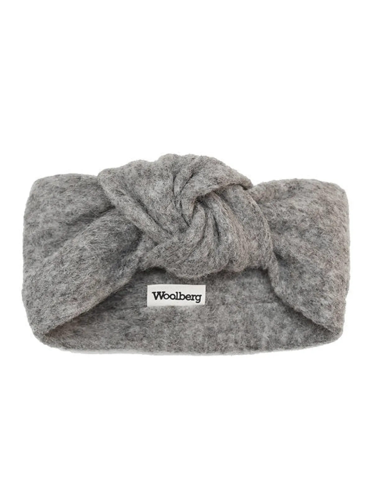 Löydöt|Avaimenperät>Woolberg Knot Headband - Mid Grey
