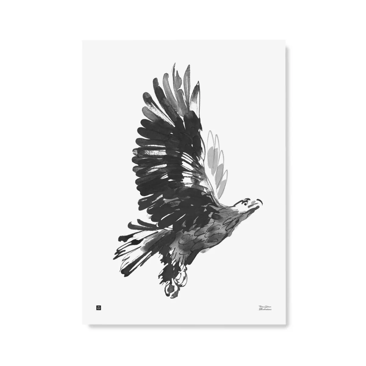 Julisteet/printit>Teemu Järvi Illustrations Kotka - juliste 50x70cm