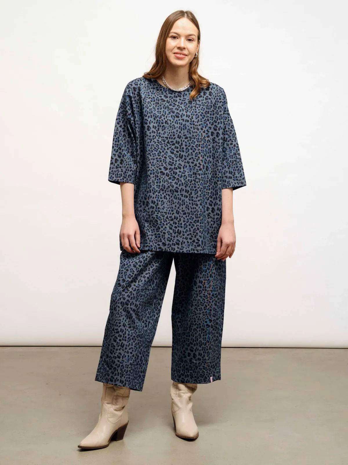 T-paidat|Paidat>Aarre Lenora Tunika - Leo Denim