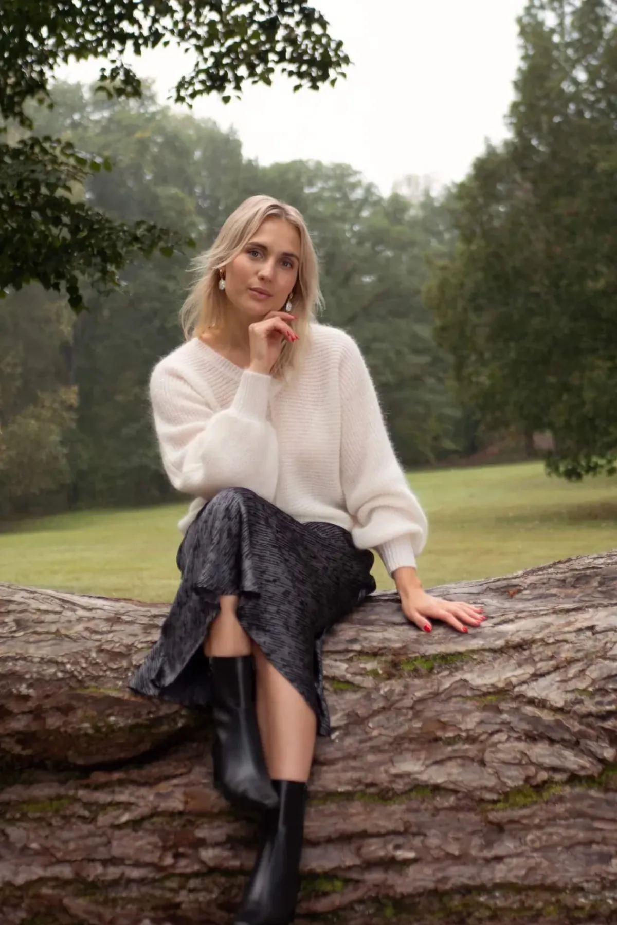 Löydöt|Neuleet>Voglia Livia Mohairneule - Luonnonvalkoinen