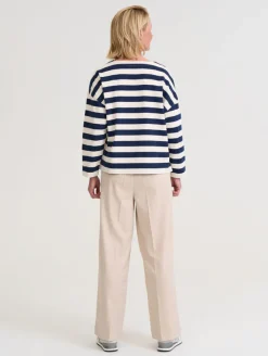 Paidat>R-Collection Livia Raitapaita - Musteensininen/koivu raita