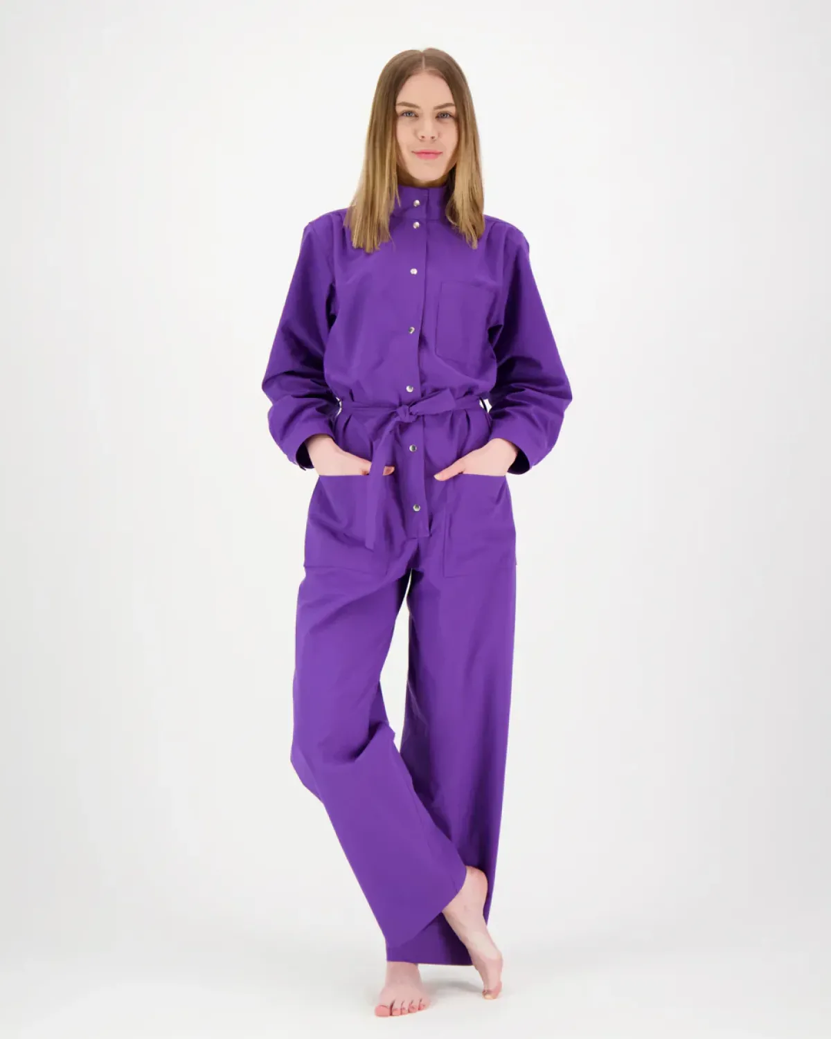 Housut>VUOKKO Loikka Haalari - Purppura