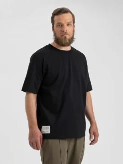 Paidat|T-paidat>Pure Waste Loose Fit T-shirt - Black